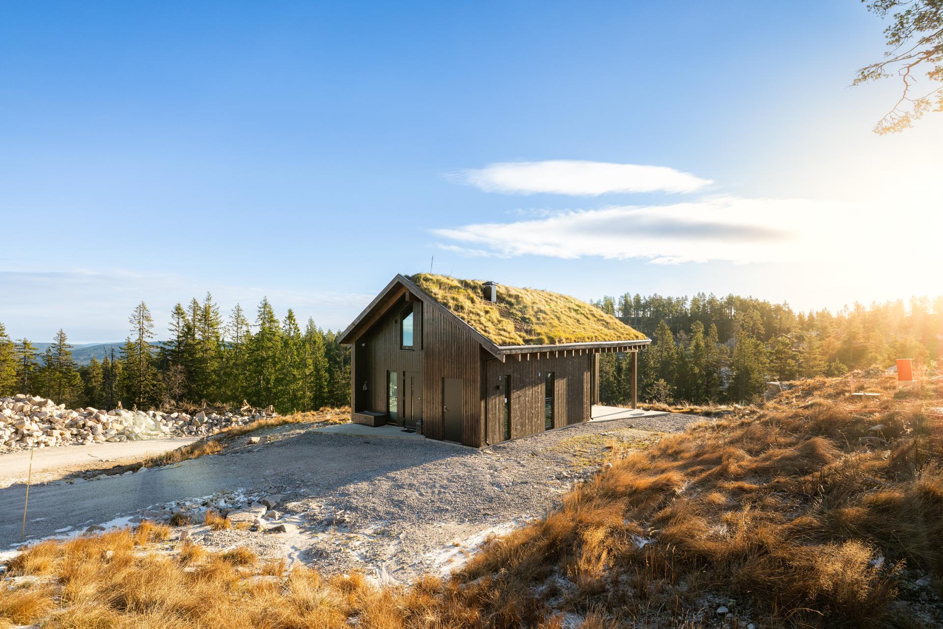 Eiendommen ligger fint til i et nyere hyttefelt ved Østlikollen på Lifjell, ca. 1,5 km fra Lifjell Skisenter.. Bilde nummer 2 av 3