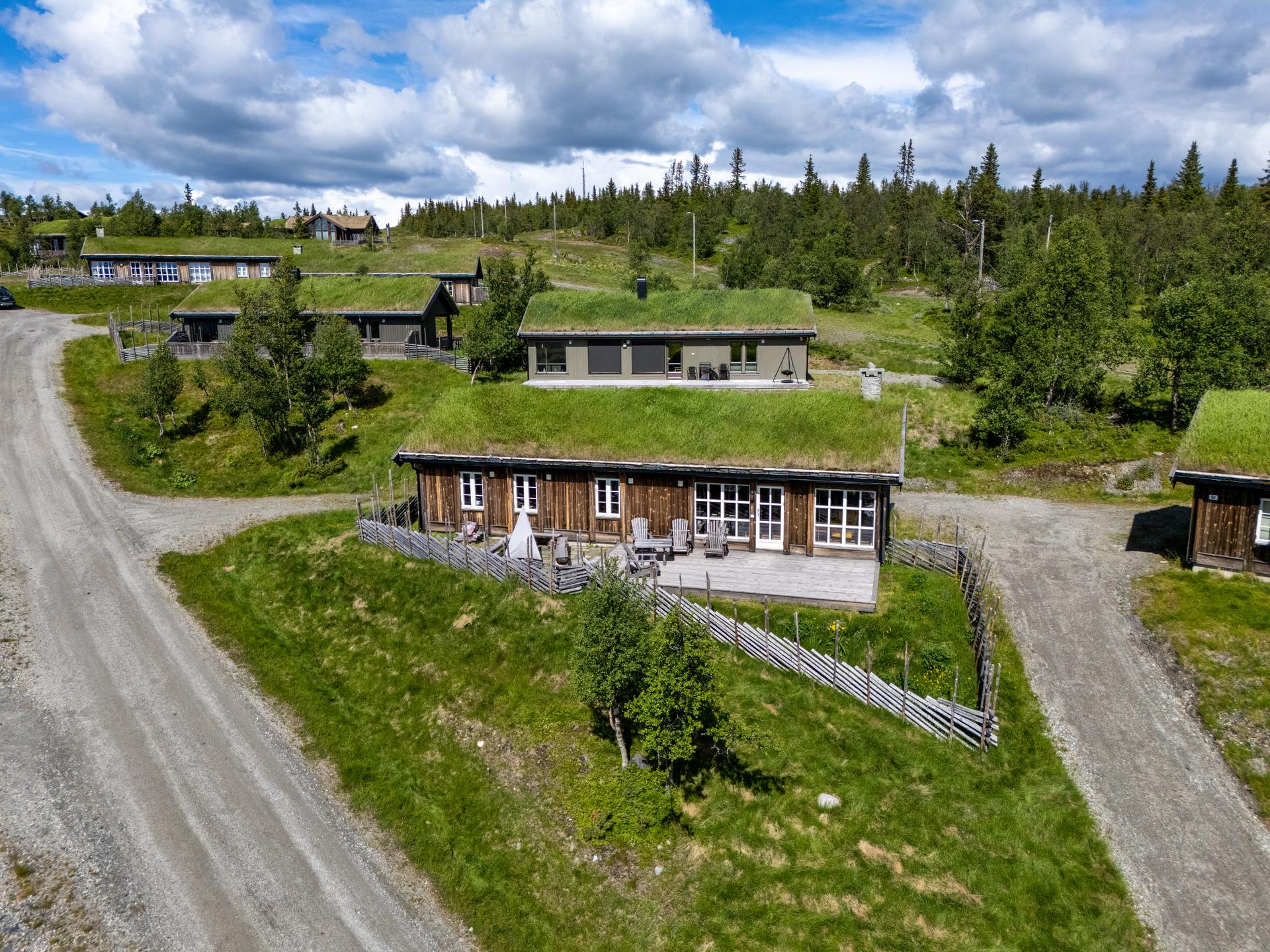 Bøygen 63 er en tiltalende fritidsbolig med attraktiv beliggenhet ovenfor Gålå Høyfjellshotell.  . Bilde nummer 2 av 3