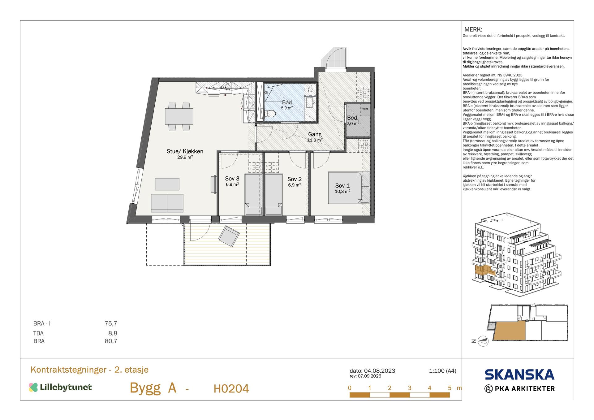 Planskisse. Bilde nummer 3 av 3