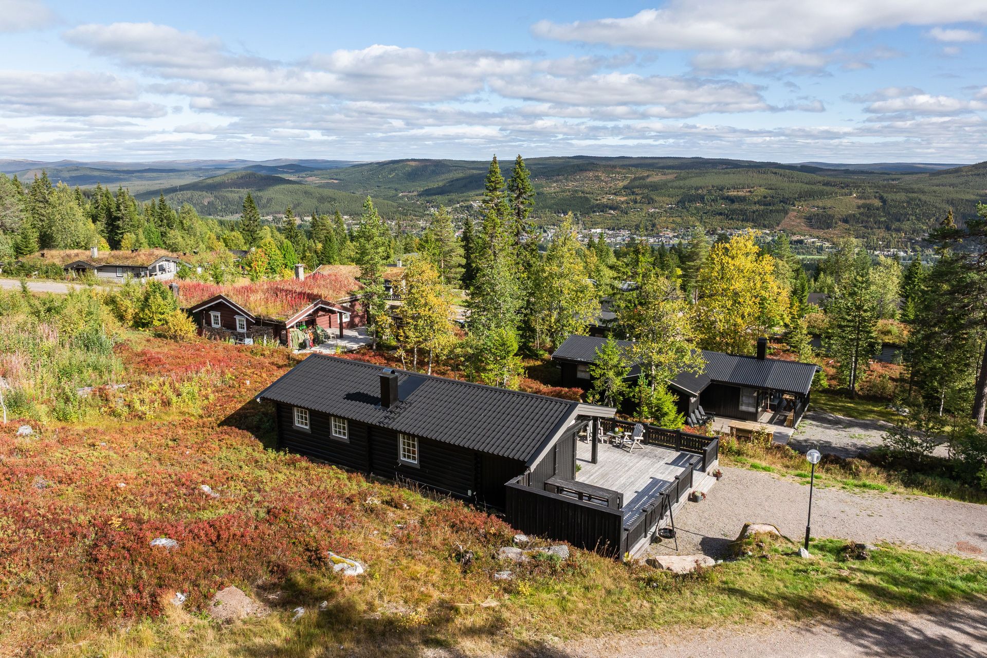 Velkommen til Trysilfjell Hytteområde 34. Foto: Husfoto. Bilde nummer 1 av 3