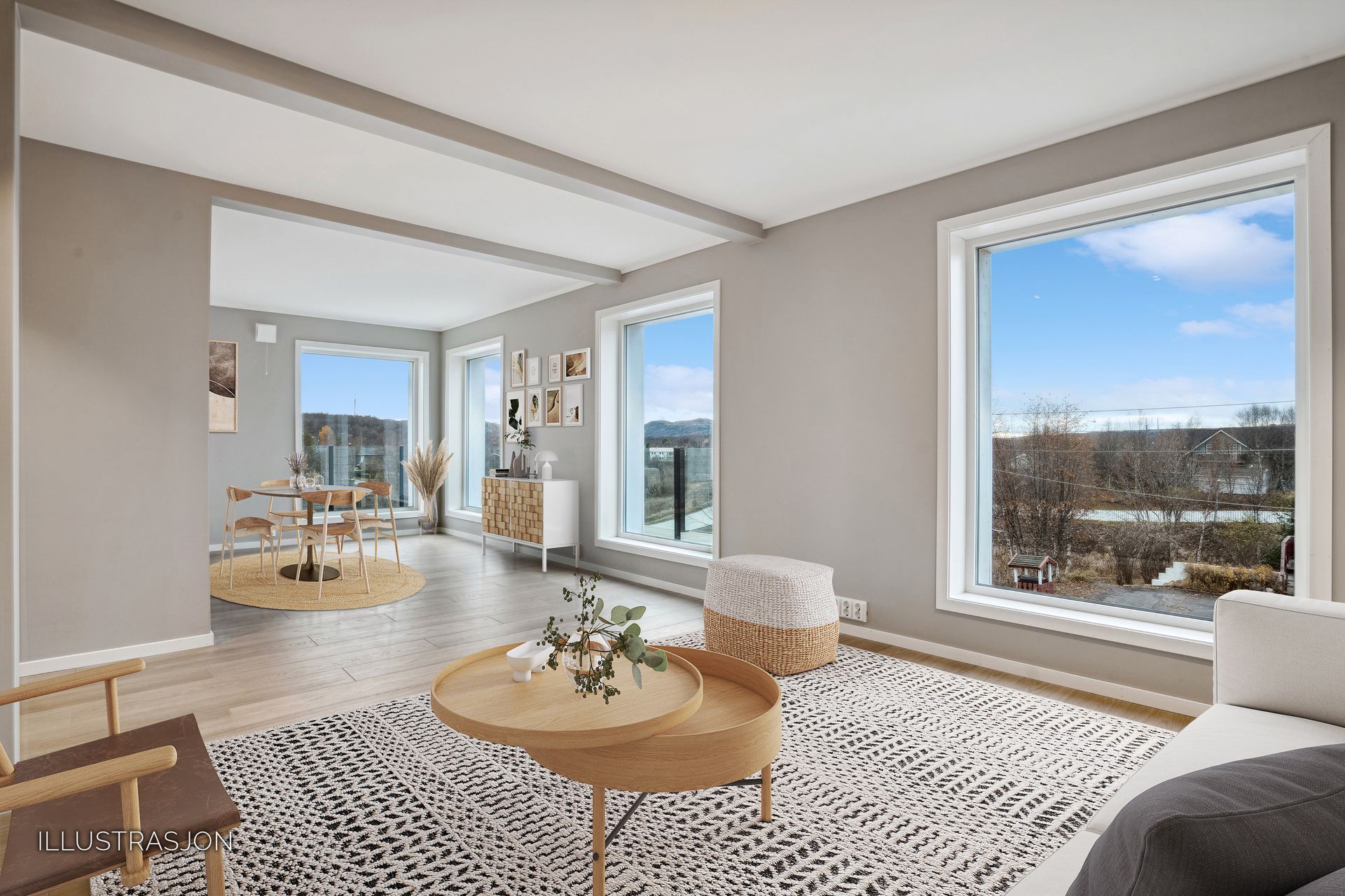 Velkommen til Øyjordveien 2 - Renovert selveierleilighet i 2.etg. og loft. Bilde nummer 1 av 3