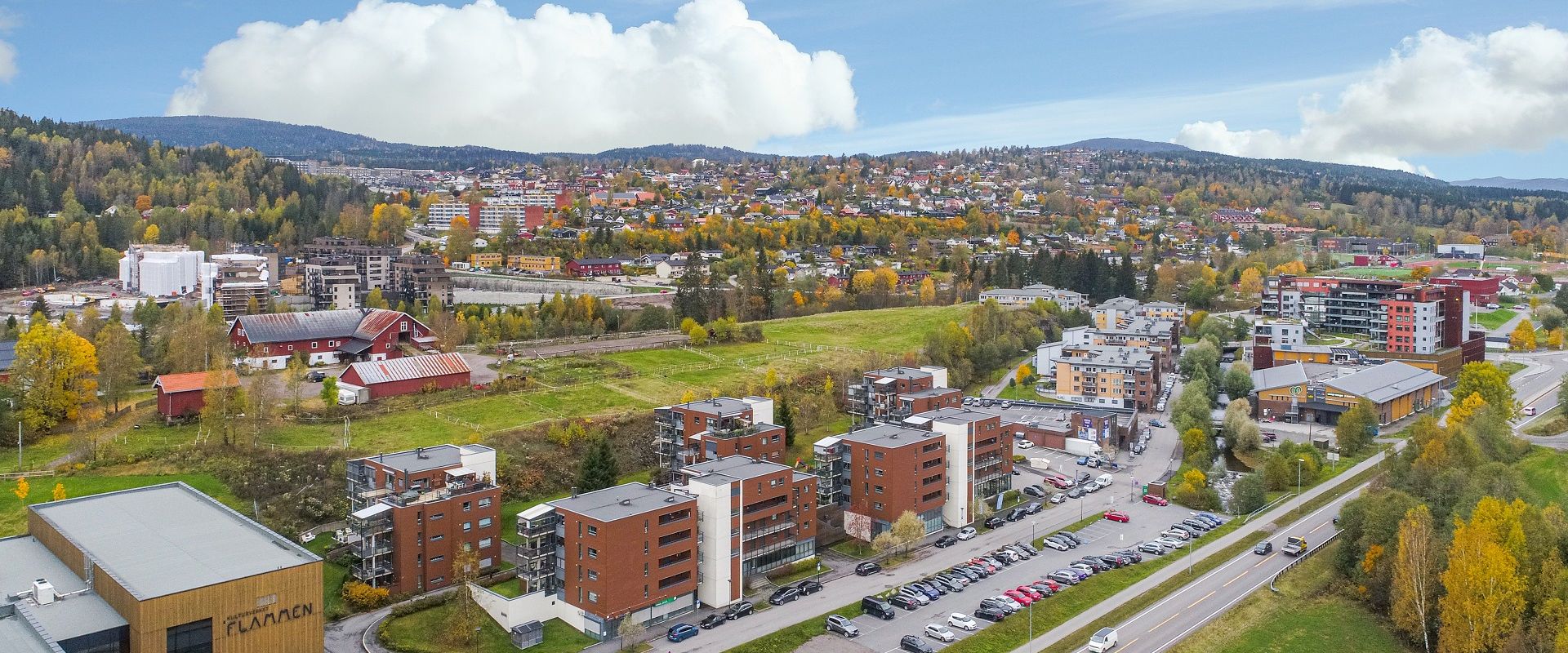 Bilde fra området rundt EiendomsMegler 1 Nittedal
