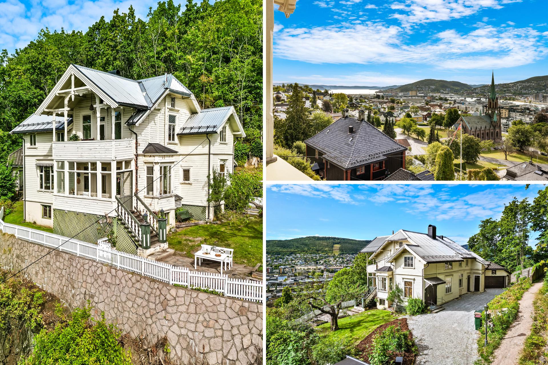 Klassisk villa med "sjel" og garasje for 2 biler - unik beliggenhet i Bragernesåsen med endetomt, grensende til bymarka - Foto: Haiman Bronx Askari.. Bilde nummer 1 av 3
