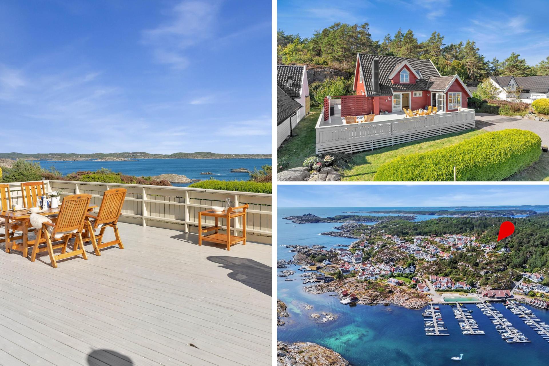 Velkommen til Skjærbommen 141 – en innholdsrik fritidsbolig over to plan med stor terrasse, sjøutsikt og kort avstand til skjærgården. Presentert av Jonas Hansen v/ EiendomsMegler 1.. Bilde nummer 1 av 3
