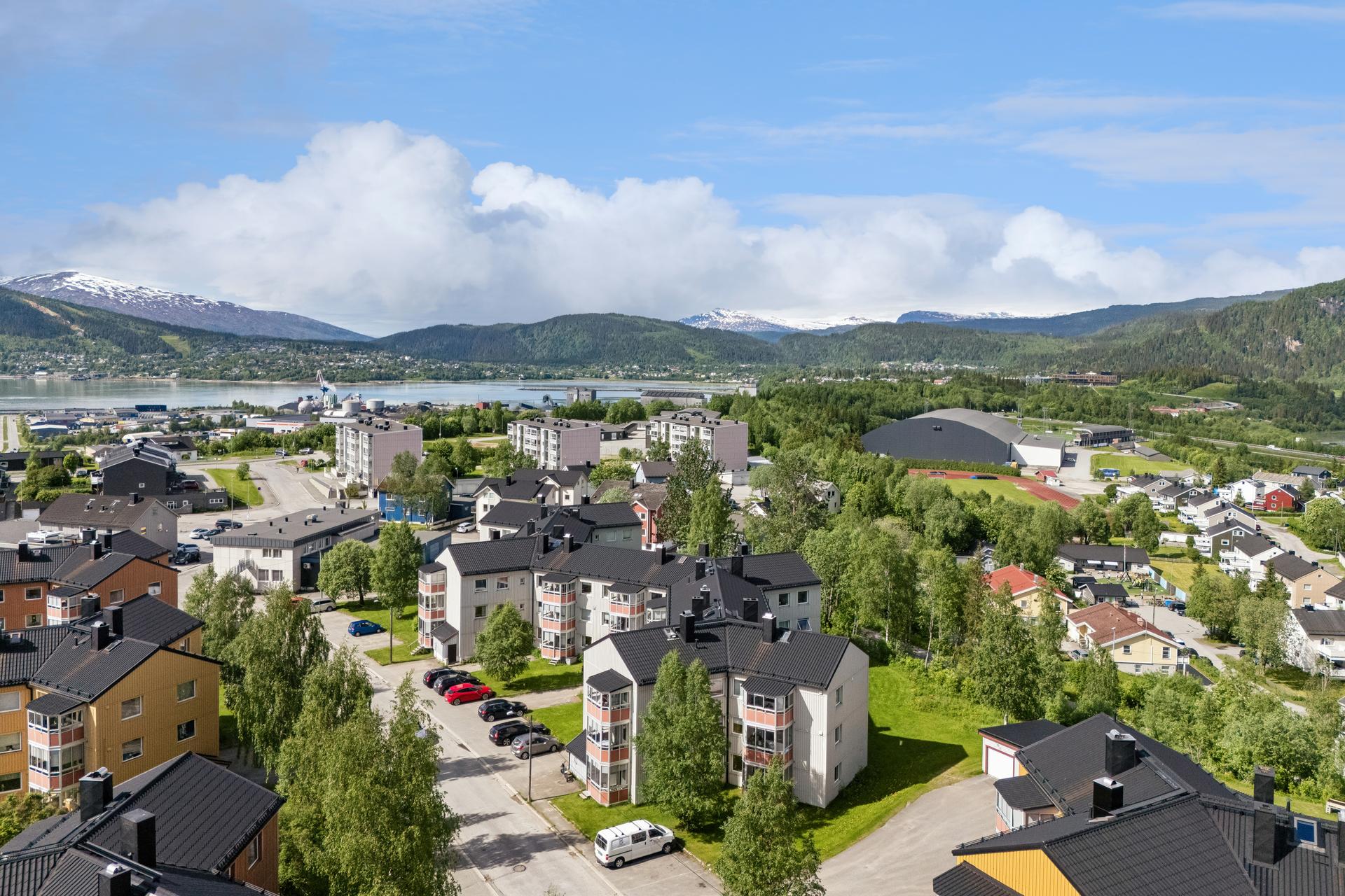 Her bor du i et etablert og rolig nabolag med gangavstand til skoler, barnehager og dagligvarebutikk.. Bilde nummer 3 av 3