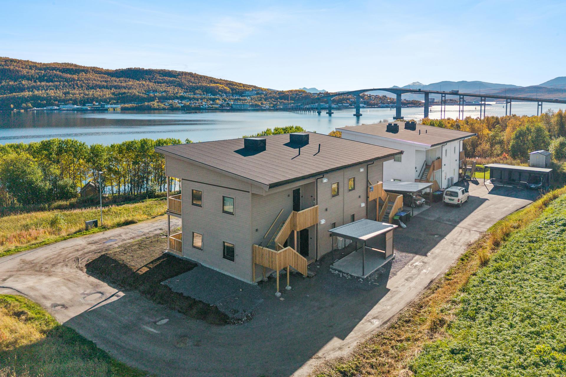 Lys og moderne 4-roms selveier fra 2026 | Balkong på ca. 8 m² | Nytt og moderne | Godt med bodplass | Utsikt. Bilde nummer 2 av 3