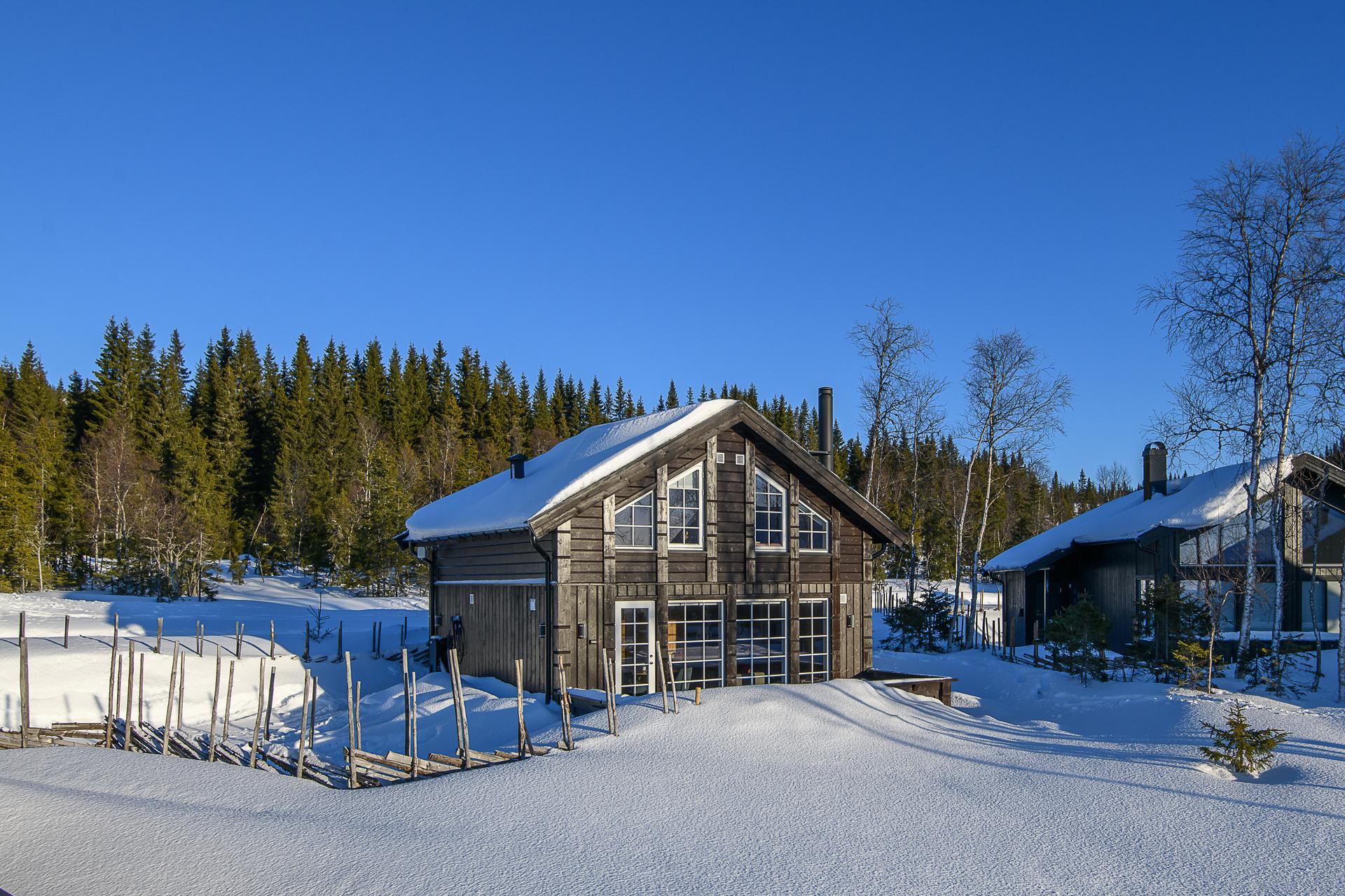 Kort og umiddelbar tilgang til Sjusjøens omfattende løypenett. Fine turmuligheter for hele familien.. Bilde nummer 3 av 3