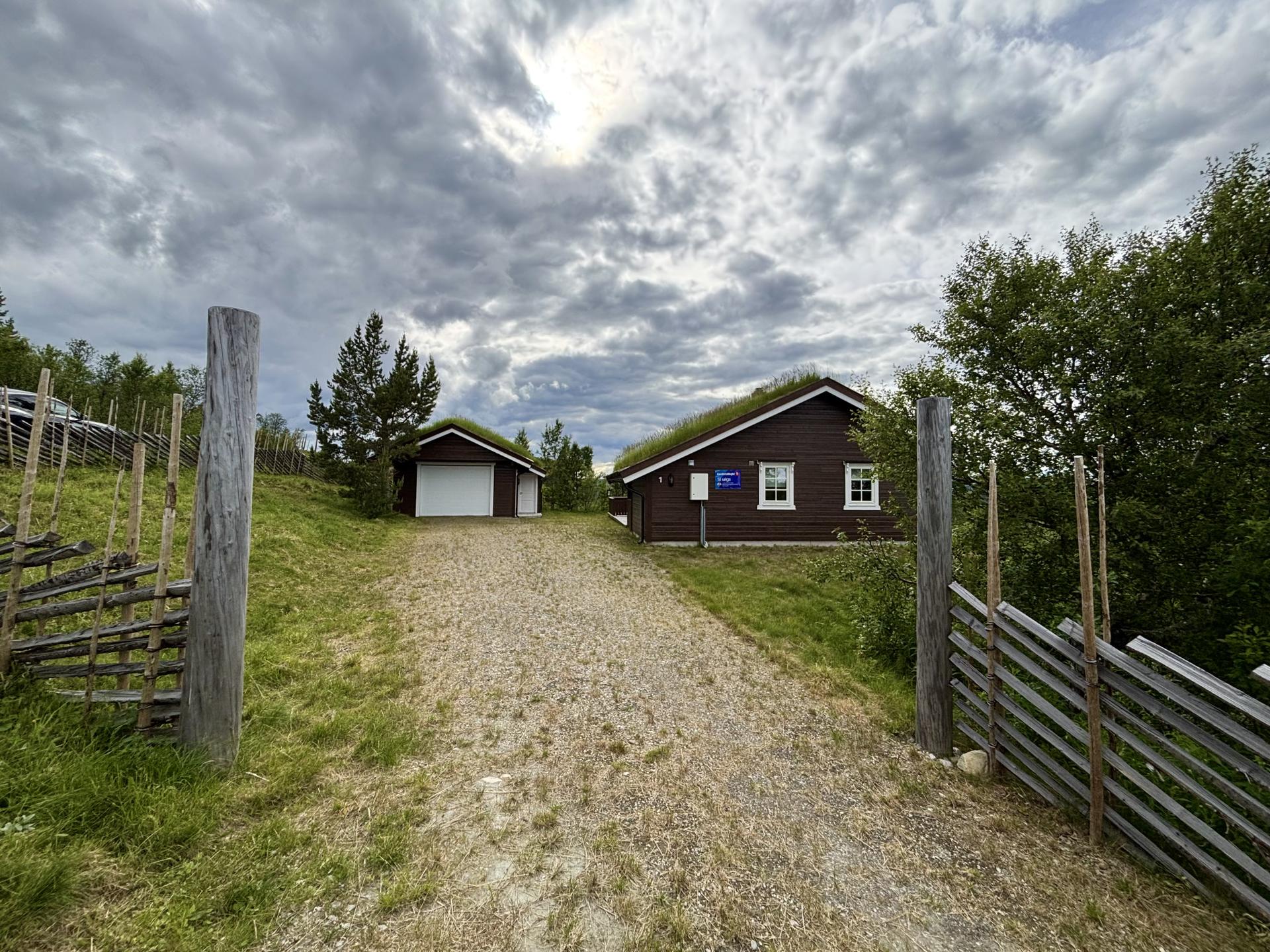 Familiehytte med fin beliggenhet i Hummelfjell hyttegrend. Privat bilde. Bilde nummer 2 av 3