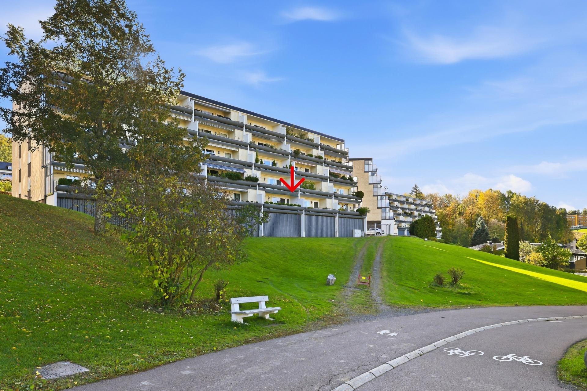 Velkommen til Kløfterhagen 23B! Foto: Jørgen Sørebø v/ Imagine Day AS.. Bilde nummer 1 av 3
