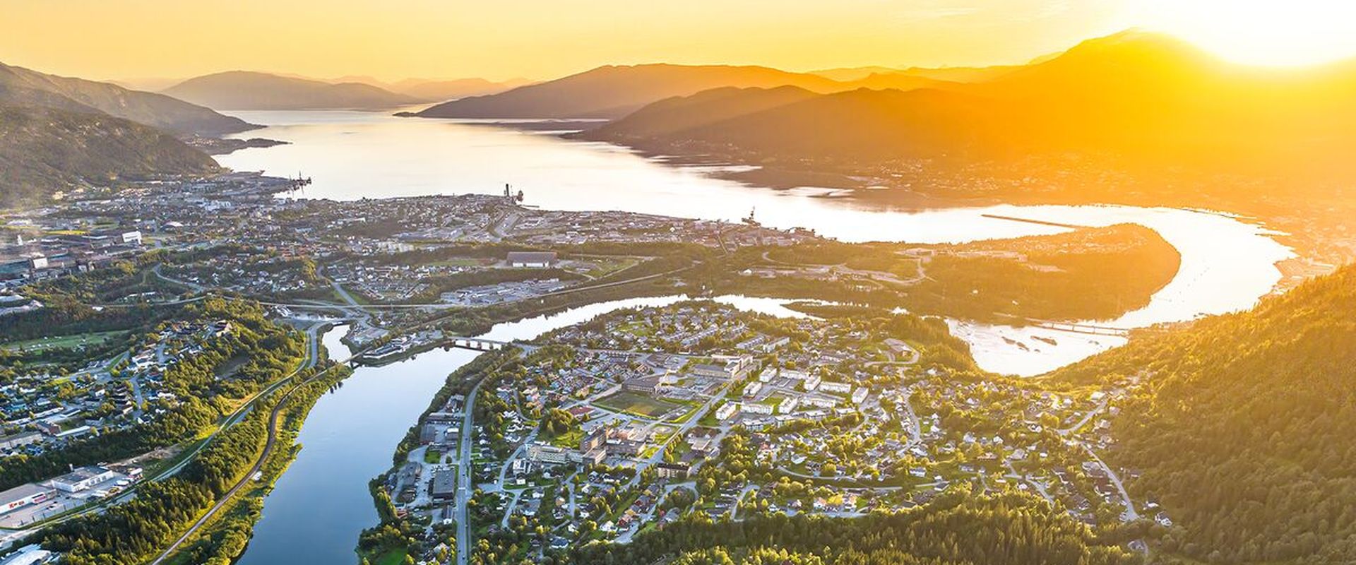 Bilde fra området rundt EiendomsMegler 1 Mo i Rana