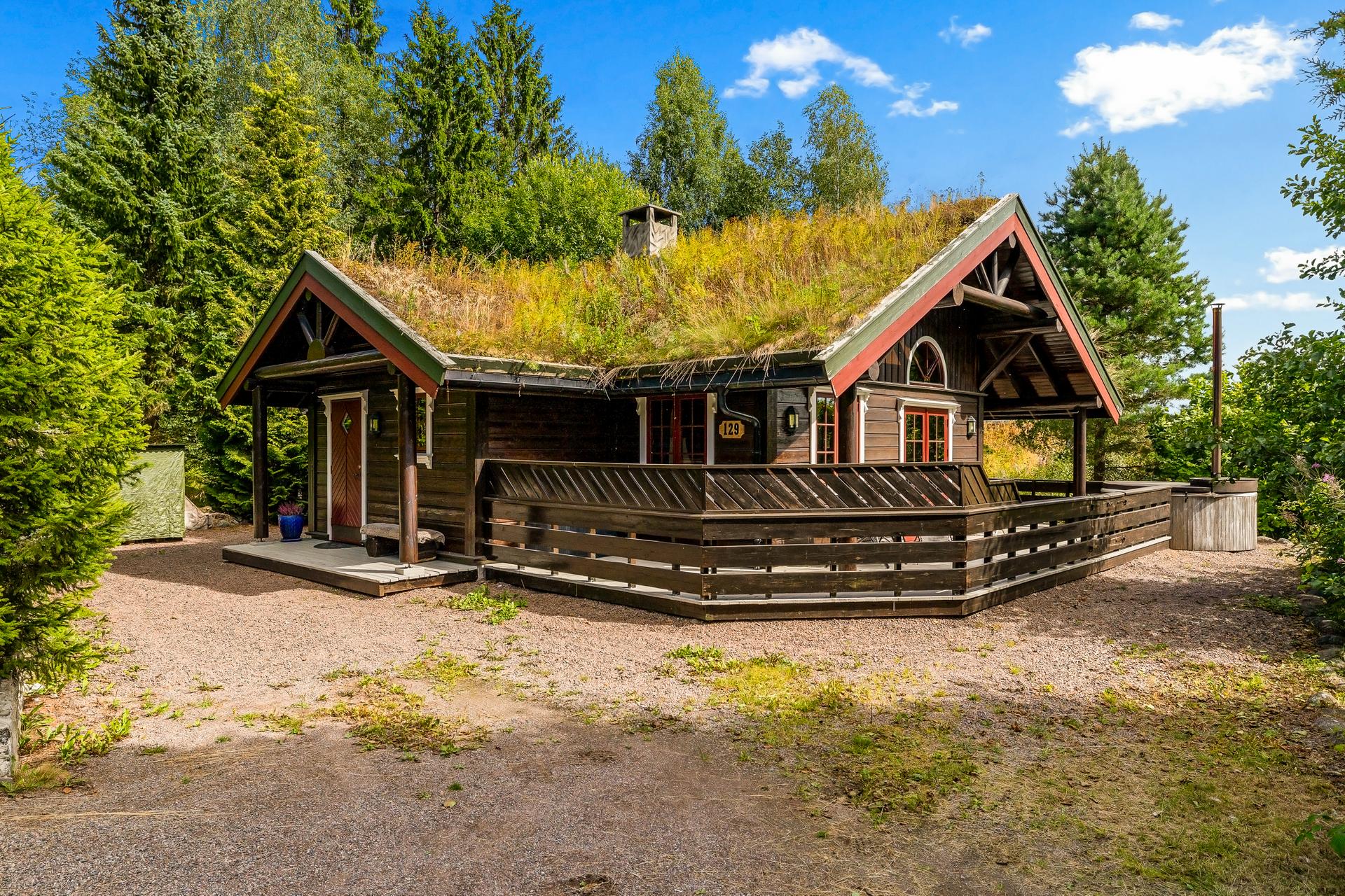 Velkommen til Alpinveien 129. Foto: Karl Filip Østmoen Kronstad.. Bilde nummer 1 av 3