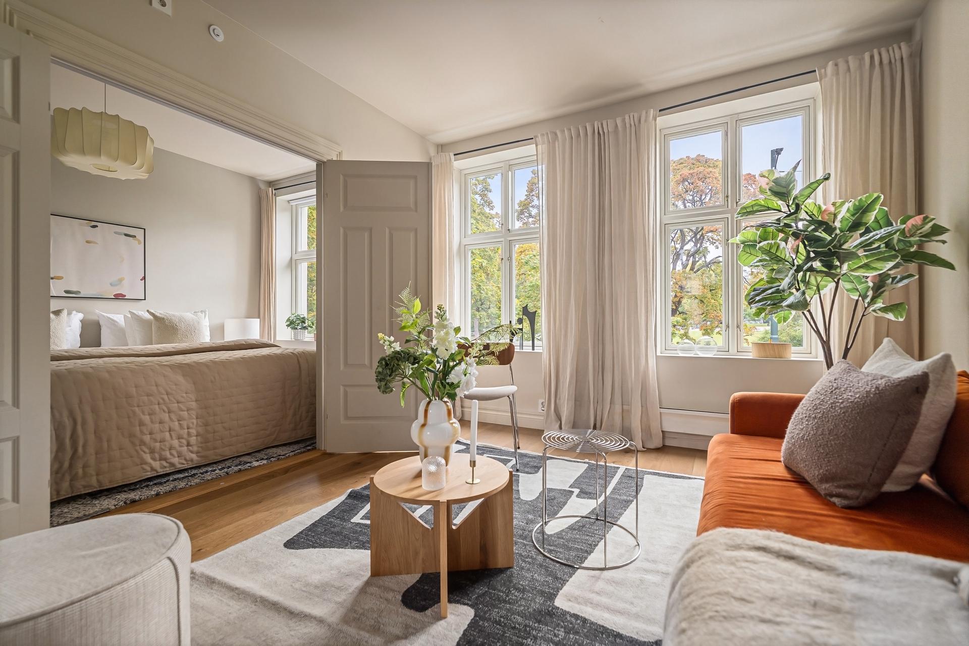 Velkommen til Kirkegårdsgata 1B. Foto: Lasse Lerdahl.. Bilde nummer 1 av 3