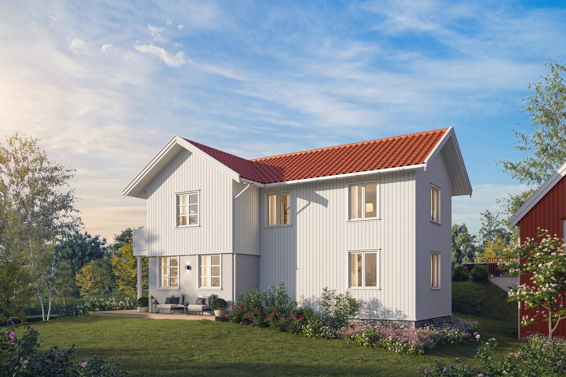 Flott klassisk bolig med solrik hage. Bilde nummer 2 av 3