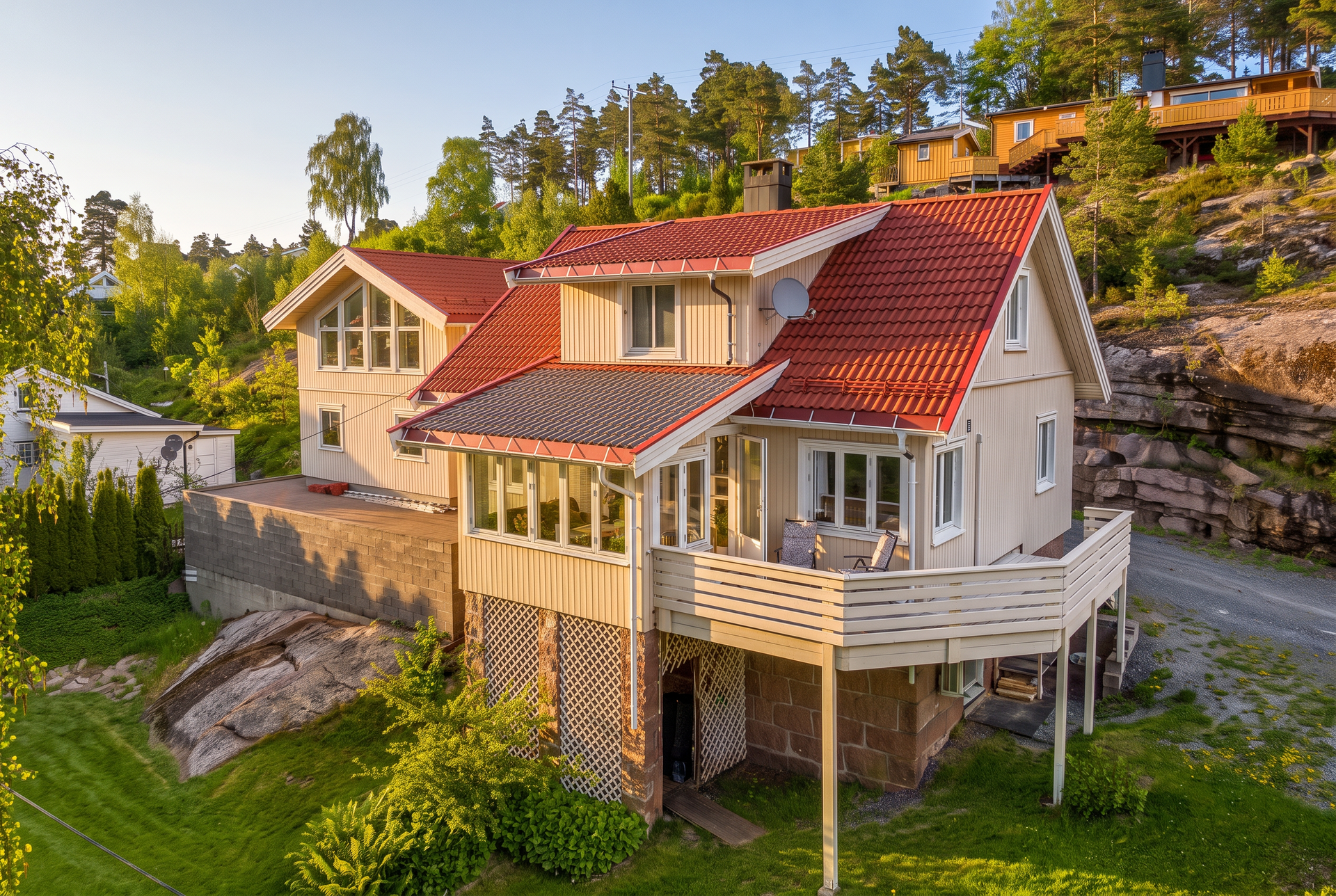 Velkommen til Støaveien 23, presentert av Maria Nordgård v/Eiendomsmegler 1! (Foto: Rekyl foto). Bilde nummer 1 av 3