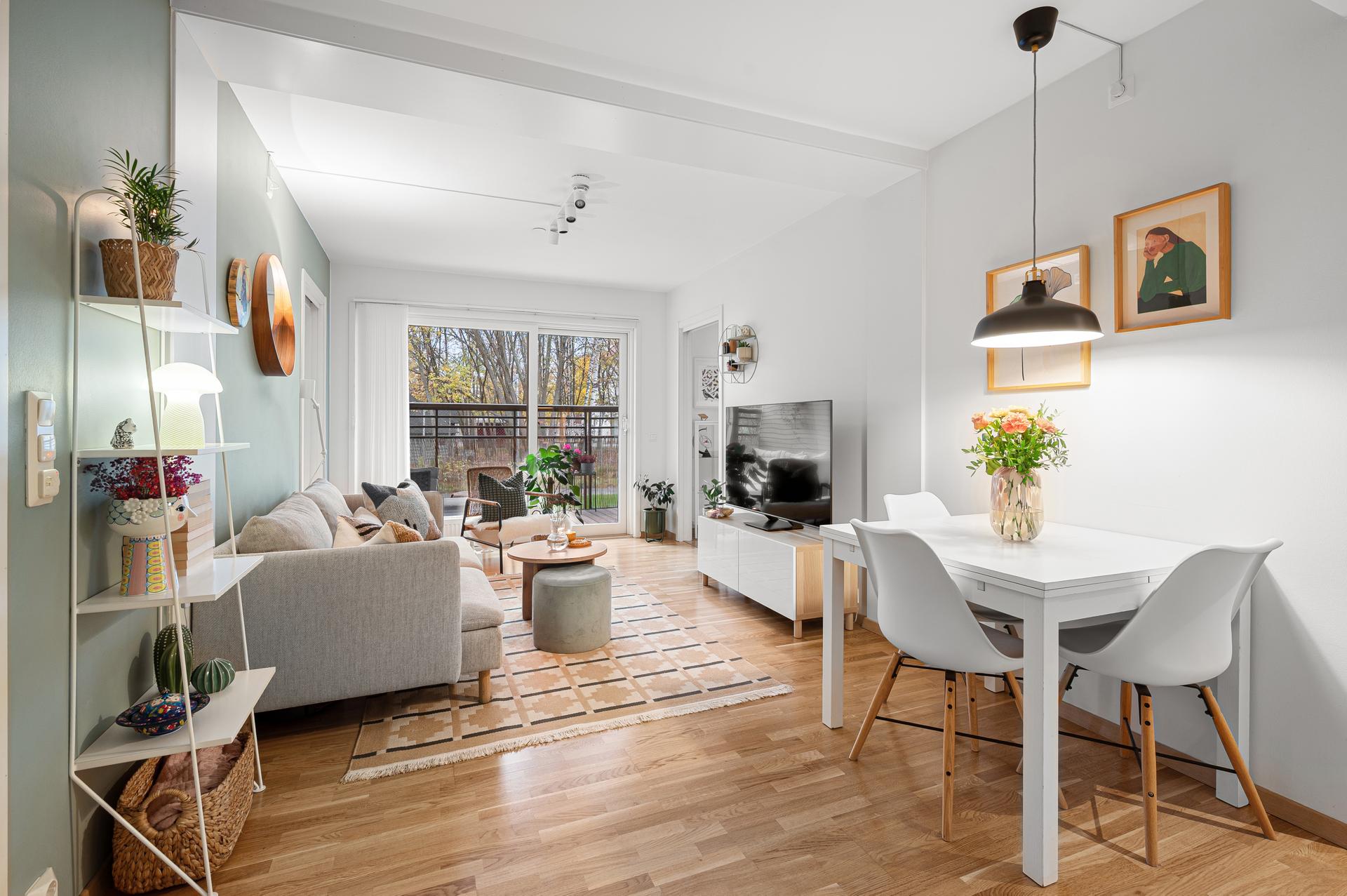 Eiendomsmegler 1 ved Markus Tangvik har gleden av å presentere en flott 3-roms leilighet i Stjørdalsveien 21. FOTO: Krokstad&NervikAS. Bilde nummer 1 av 3