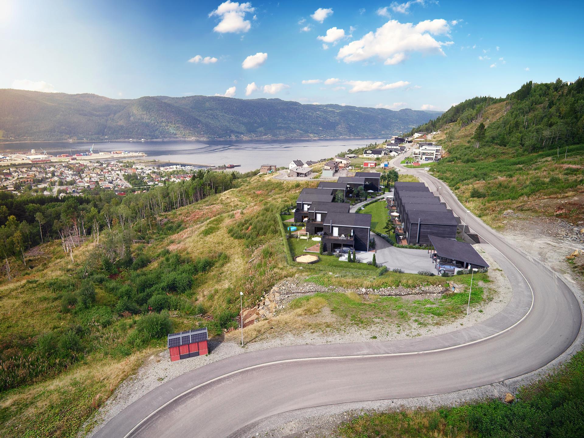 EiendomsMegler 1 ved Tara Fagerstad har gleden av å presentere en helt ny og innholdsrik enebolig i Øvre Joplassveien! Illustrasjon, avvik vil forekomme.. Bilde nummer 1 av 3