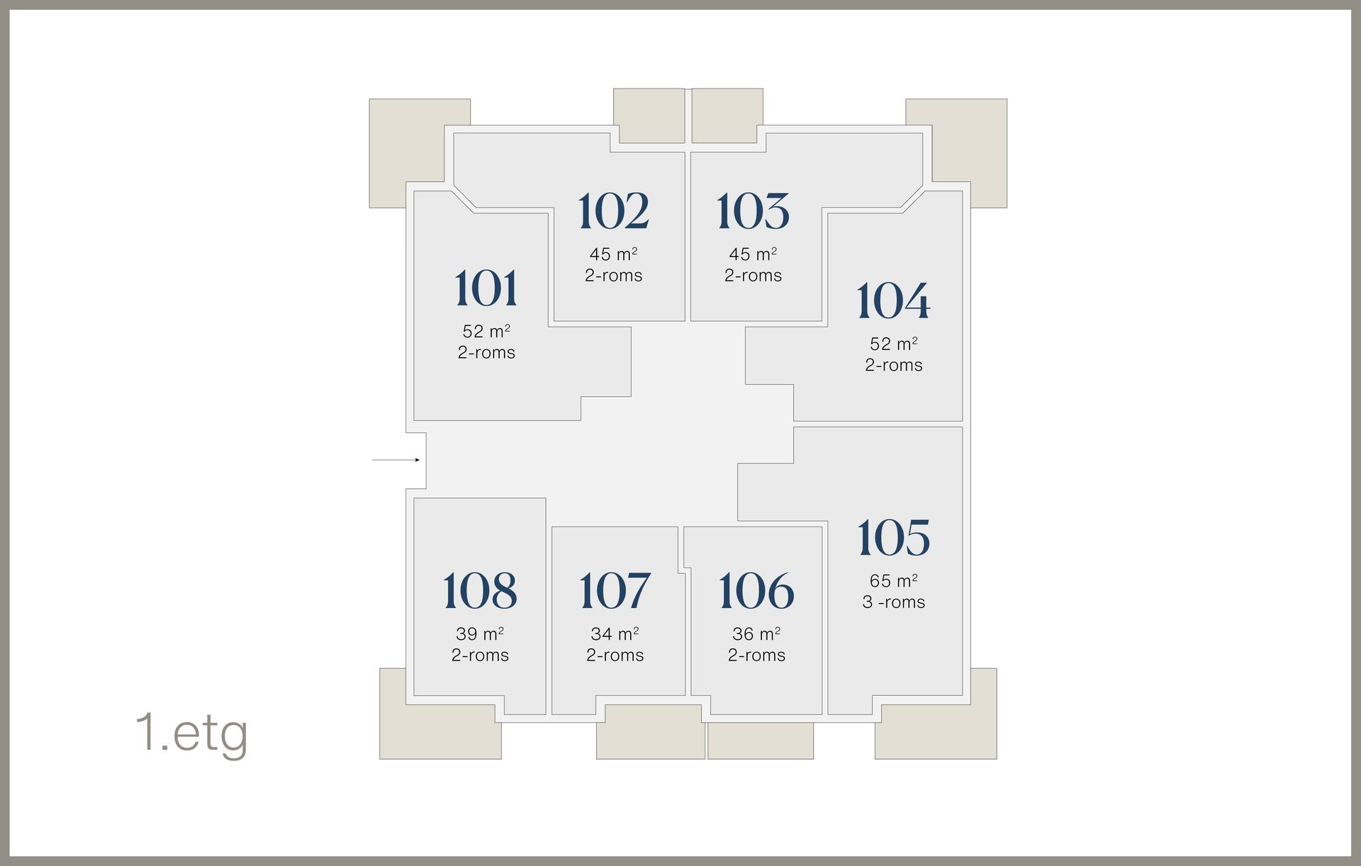 Etasjeplan 1. etasje. Bilde nummer 3 av 3