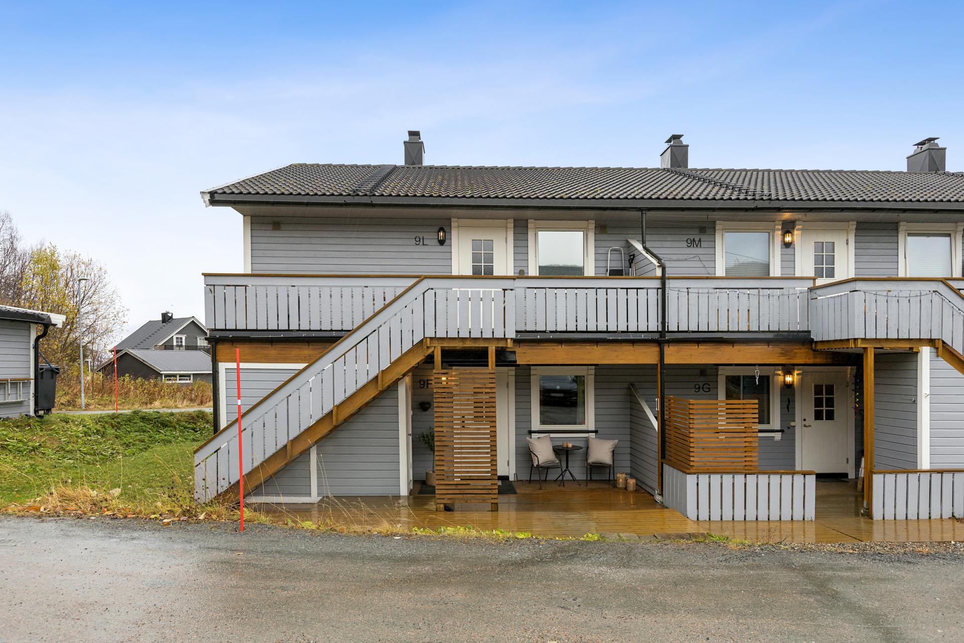 Leiligheten har en attraktiv plassering på ende med trappefri adkomst. . Bilde nummer 3 av 3