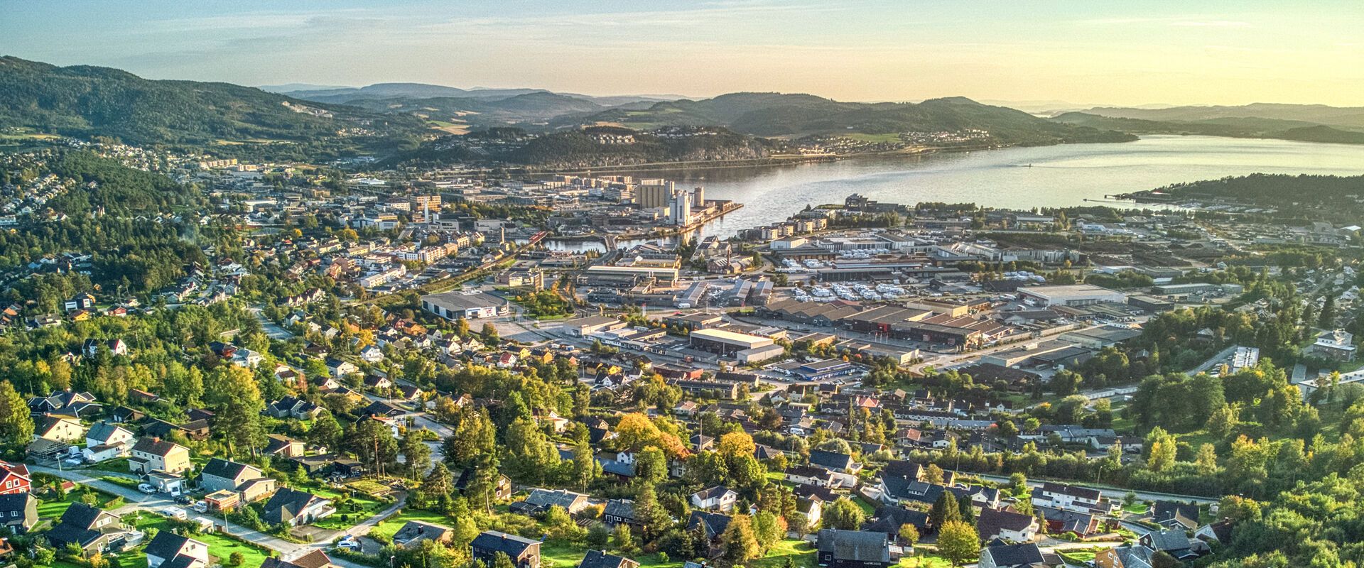 Bilde fra området rundt EiendomsMegler 1 Steinkjer
