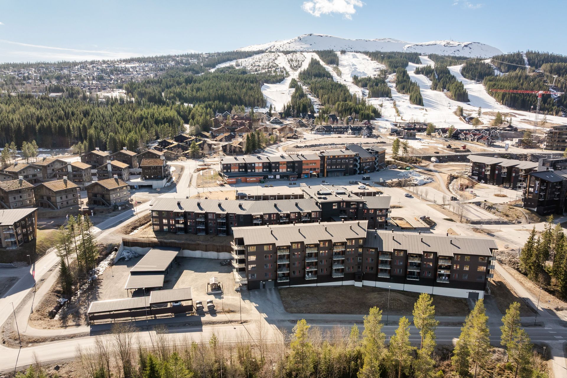 Velkommen til denne moderne fritidsleiligheten med populær beliggenhet i Trysil! Foto: Husfoto. . Bilde nummer 1 av 3