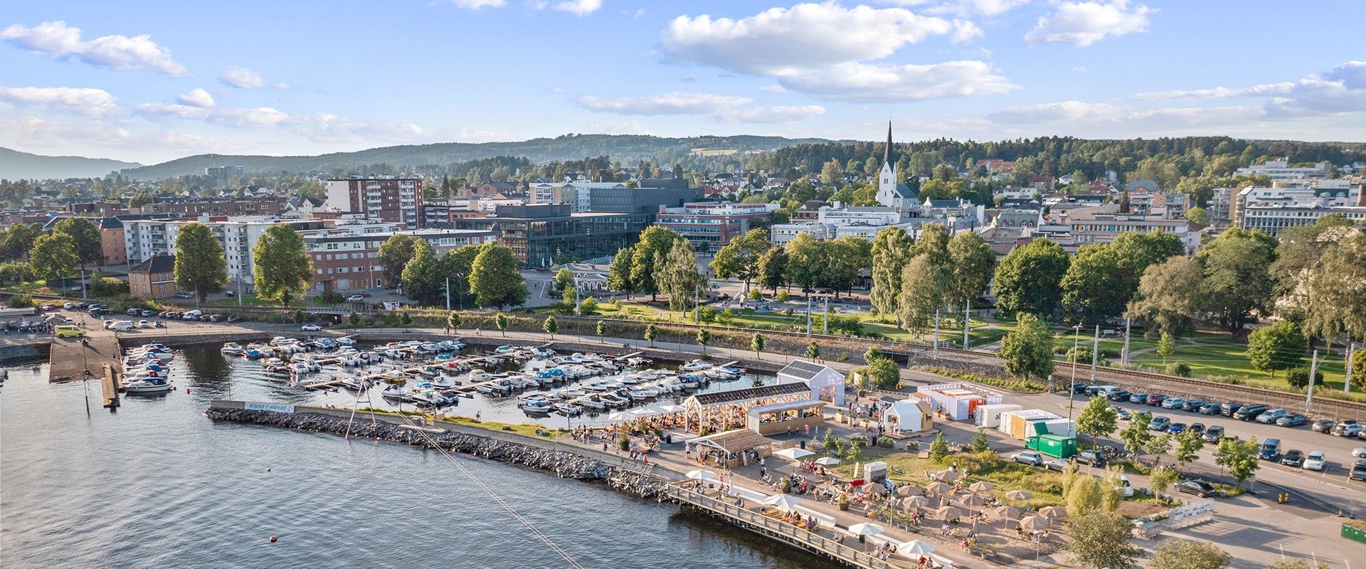 Bilde fra området rundt EiendomsMegler 1 Østlandet avd. Hamar