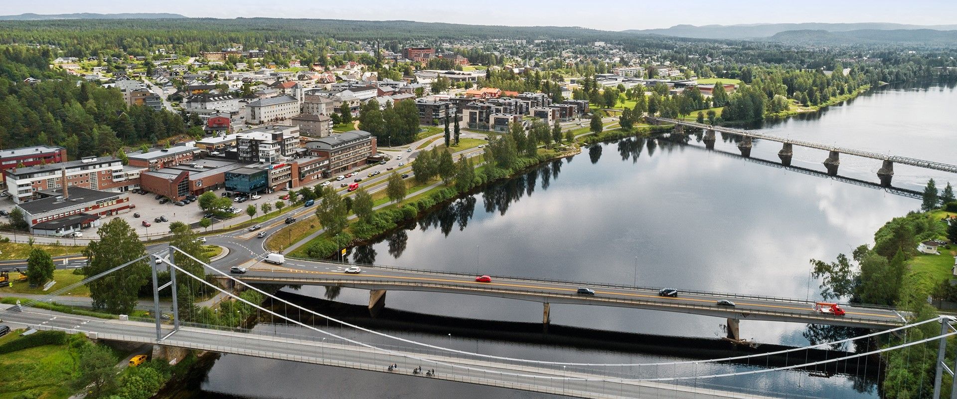 Bilde fra området rundt EiendomsMegler 1 Østlandet avd. Elverum