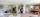 Den åpne løsningen binder sammen stue, spisestue og trapp til andre etasje.. Bilde nummer 2 av 3