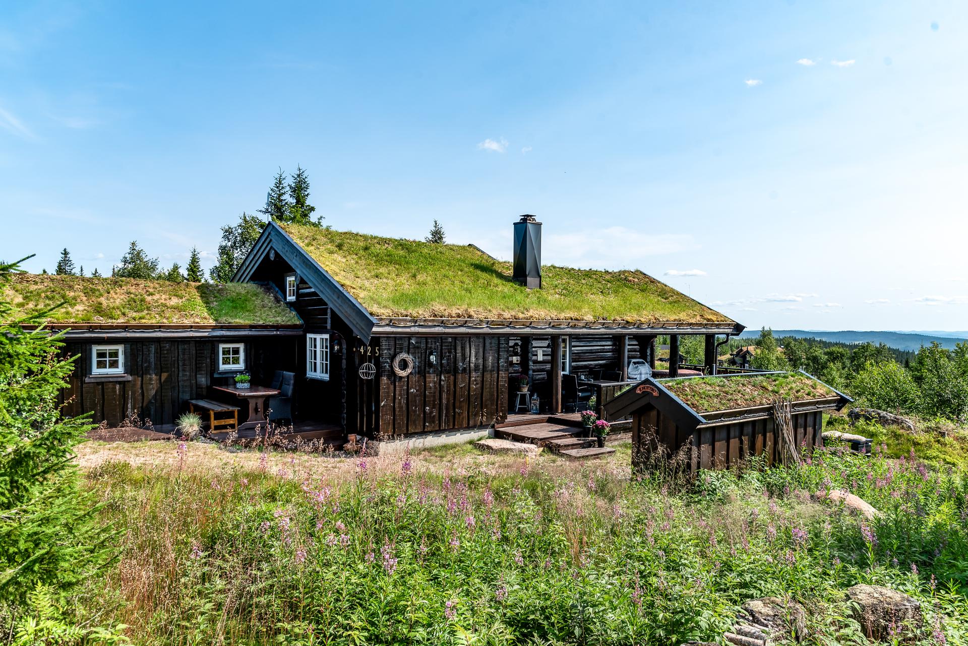 Velkommen til Solberglia Hytteområde 425. Foto: Husfoto. . Bilde nummer 1 av 3