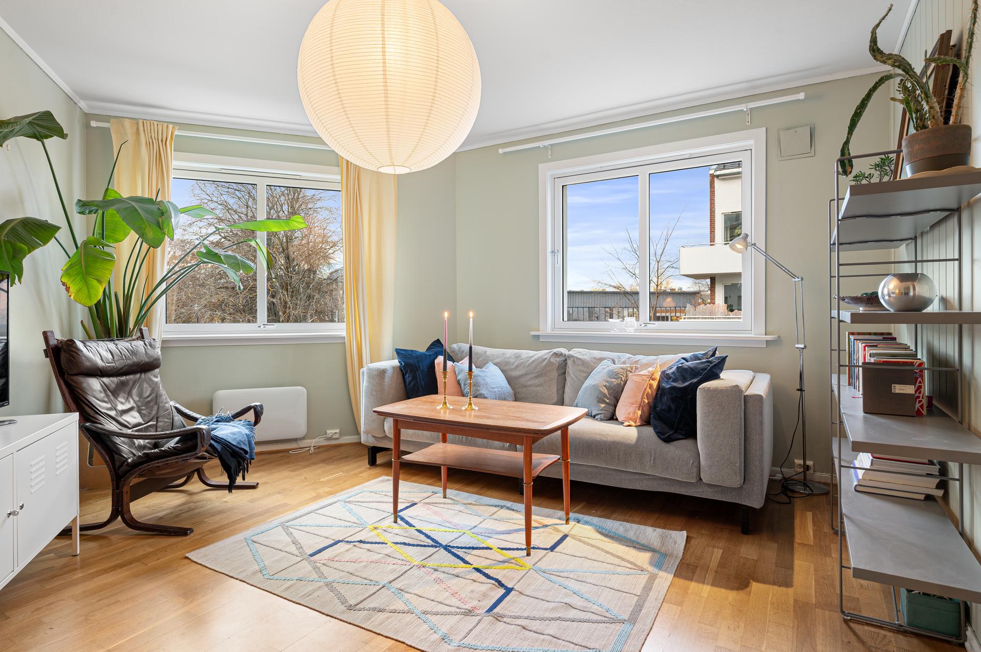 Her bor du i en 2.etasjes selveierleilighet på 79m² BRA.. Bilde nummer 2 av 3