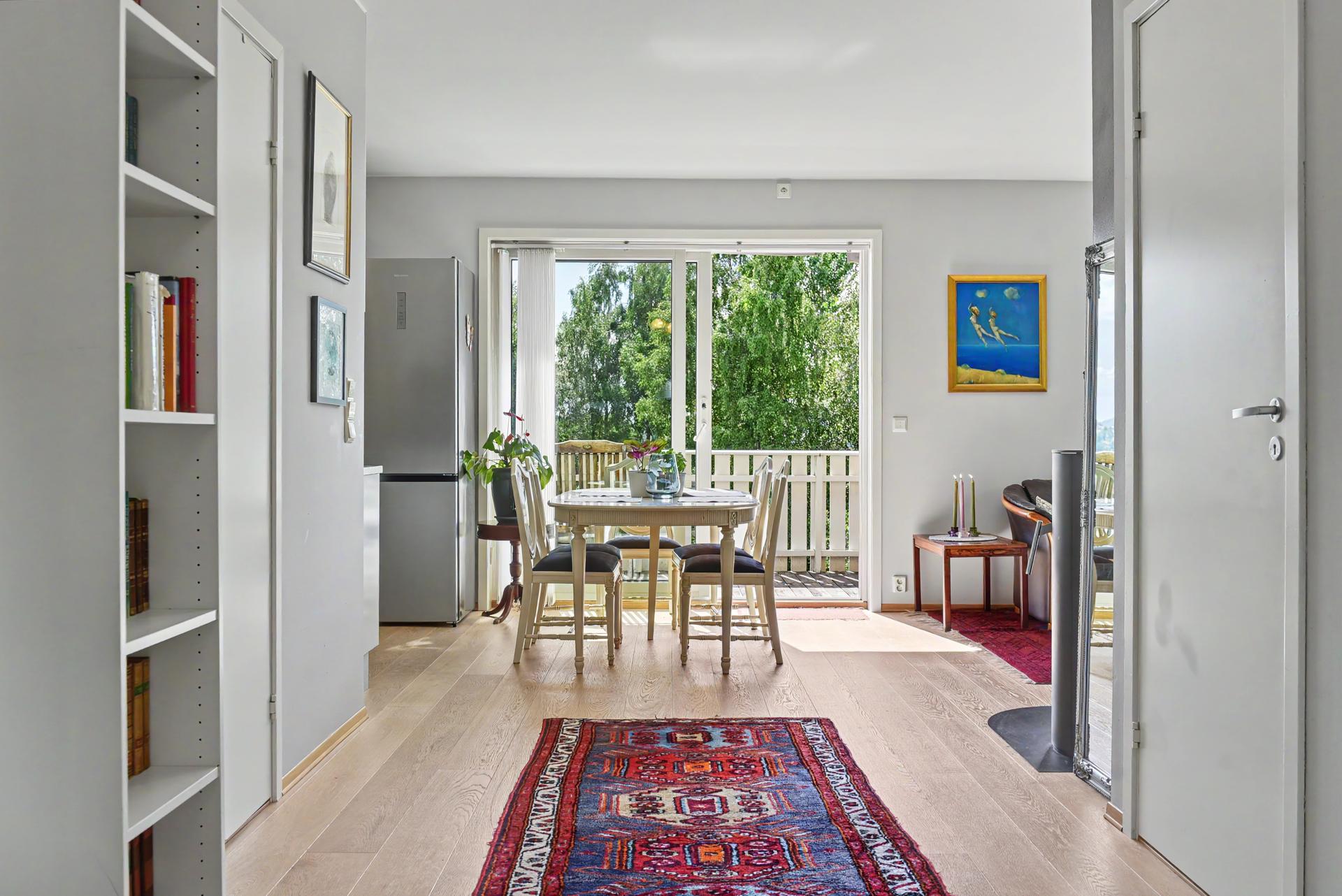 Velkommen inn i Trulserudvegen 29A! Foto: Kjell Vidar Marthinsen. Bilde nummer 1 av 3
