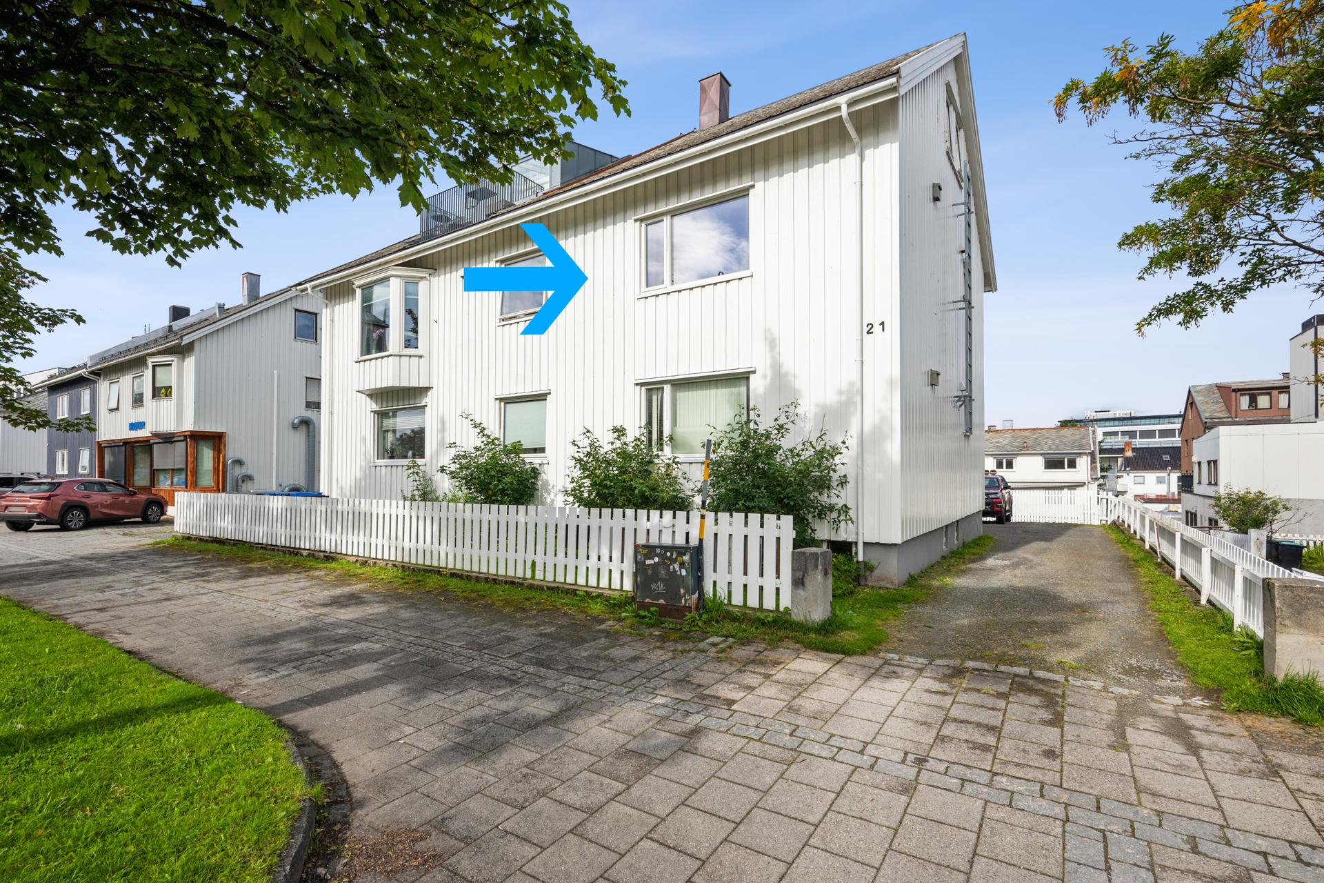 Velkommen til Kongens Gate 21! Foto: EFKT. Bilde nummer 1 av 3