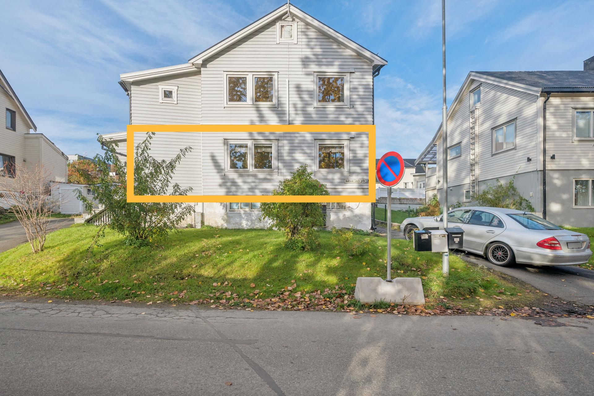 Velkommen til Andreas Linds Gate 2 B! Foto: [Fotograf eller fotofirma]. Bilde nummer 1 av 3
