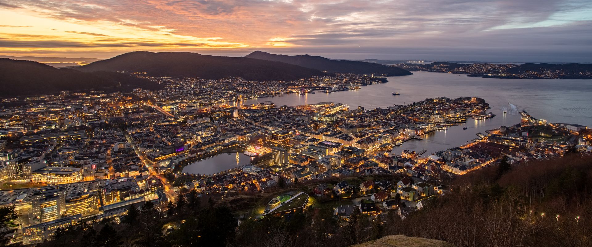 Bilde fra området rundt EiendomsMegler 1 Bergen Sentrum