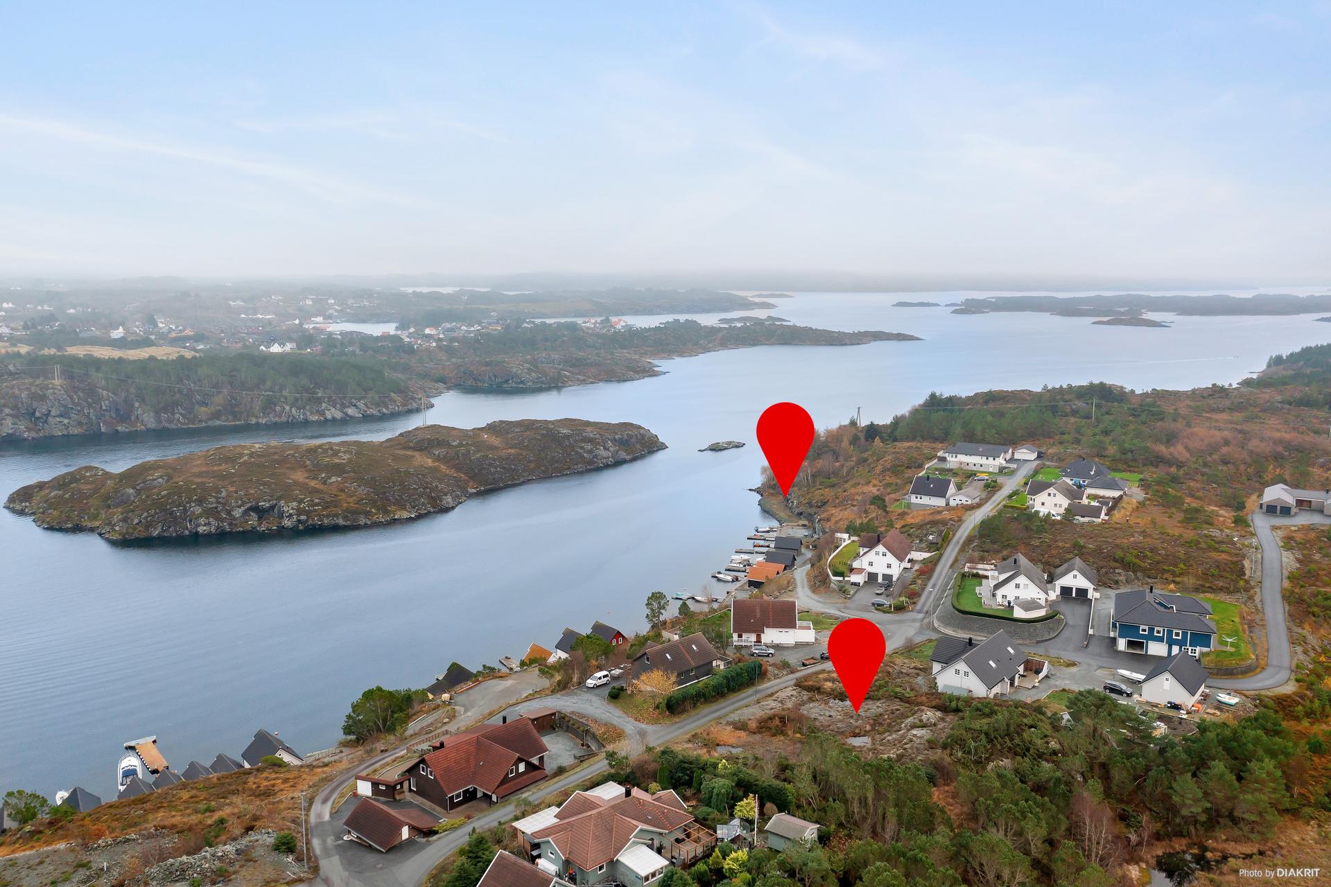 Dronofoto mot sørøst.. Bilde nummer 3 av 3